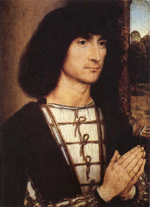 Hans Memling Portrait of a Praying Man china oil painting image